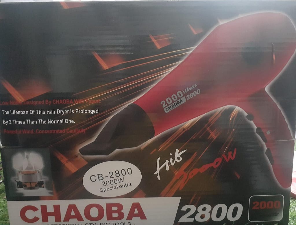 chaoba 2000 watts hair dryer
