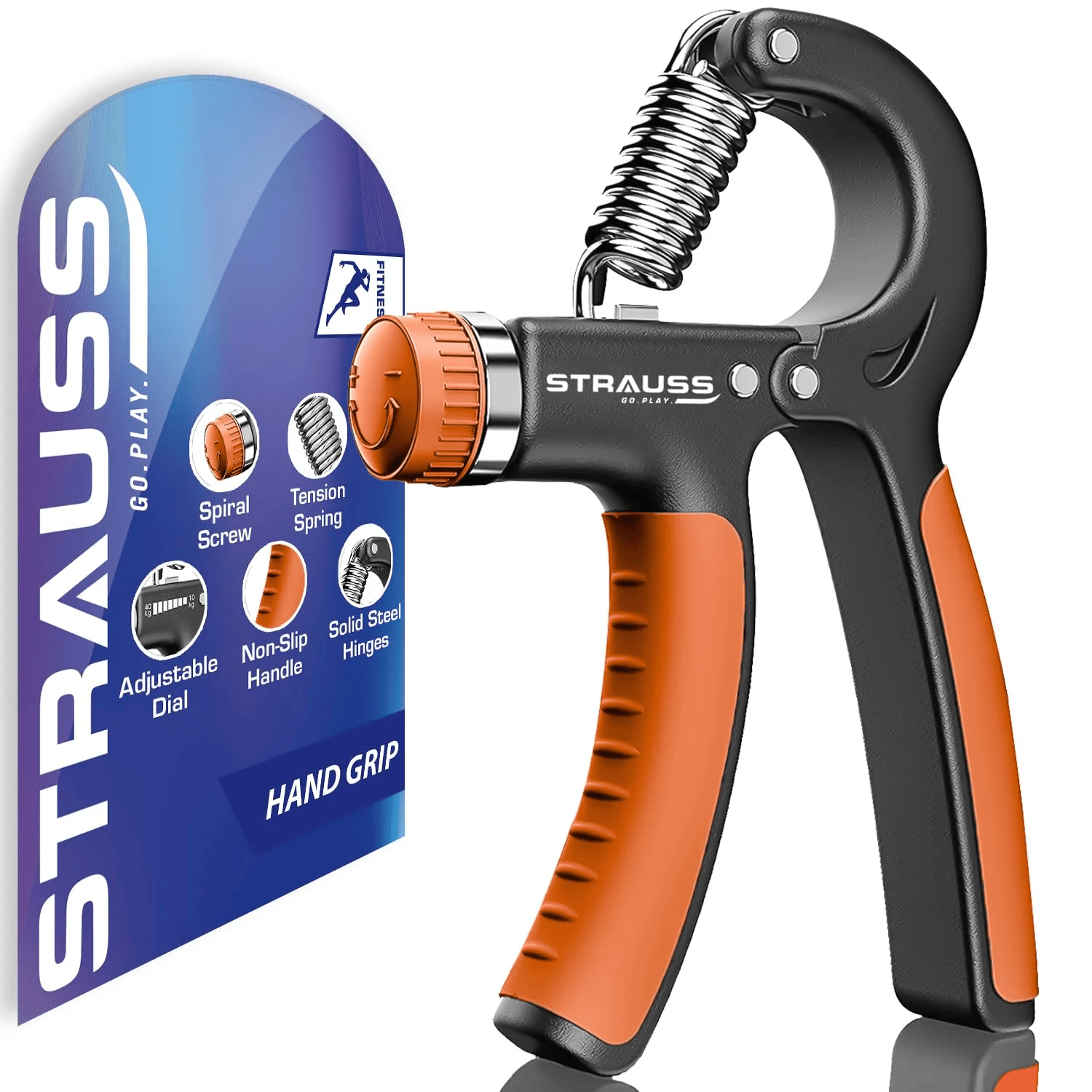 Strauss Adjustable Hand Gripper for veins on forearms