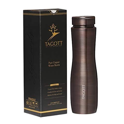 Tagott copper water bottle
